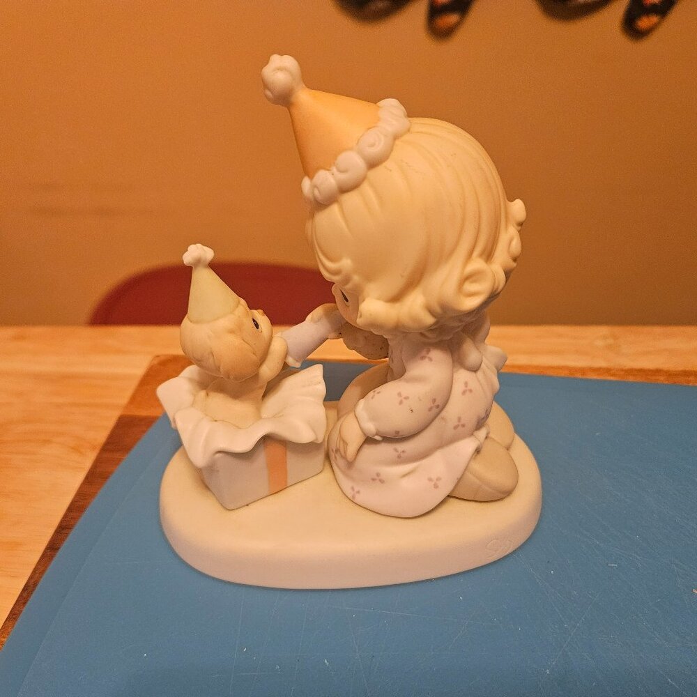 precious moments figurine wishing you a happy birthday